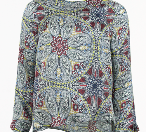 Hippie Silk Print