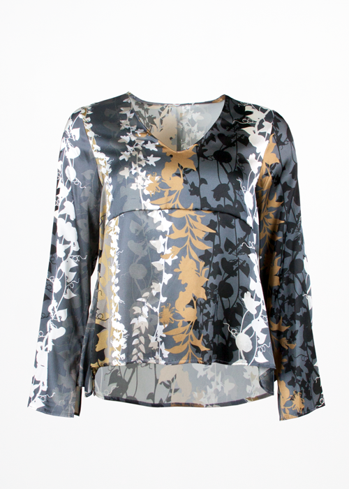 Maya Print Floral Gold