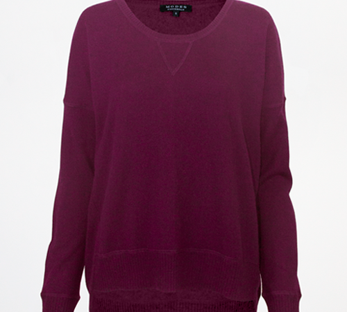 Cash Burgundy