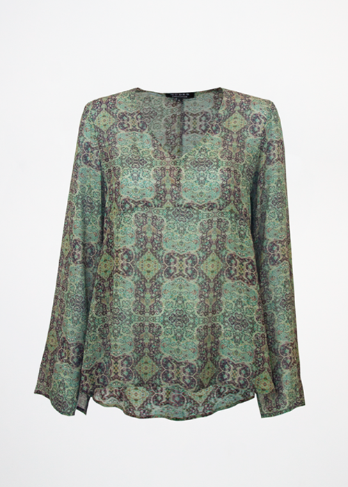 Maya Baroque Green/Wine